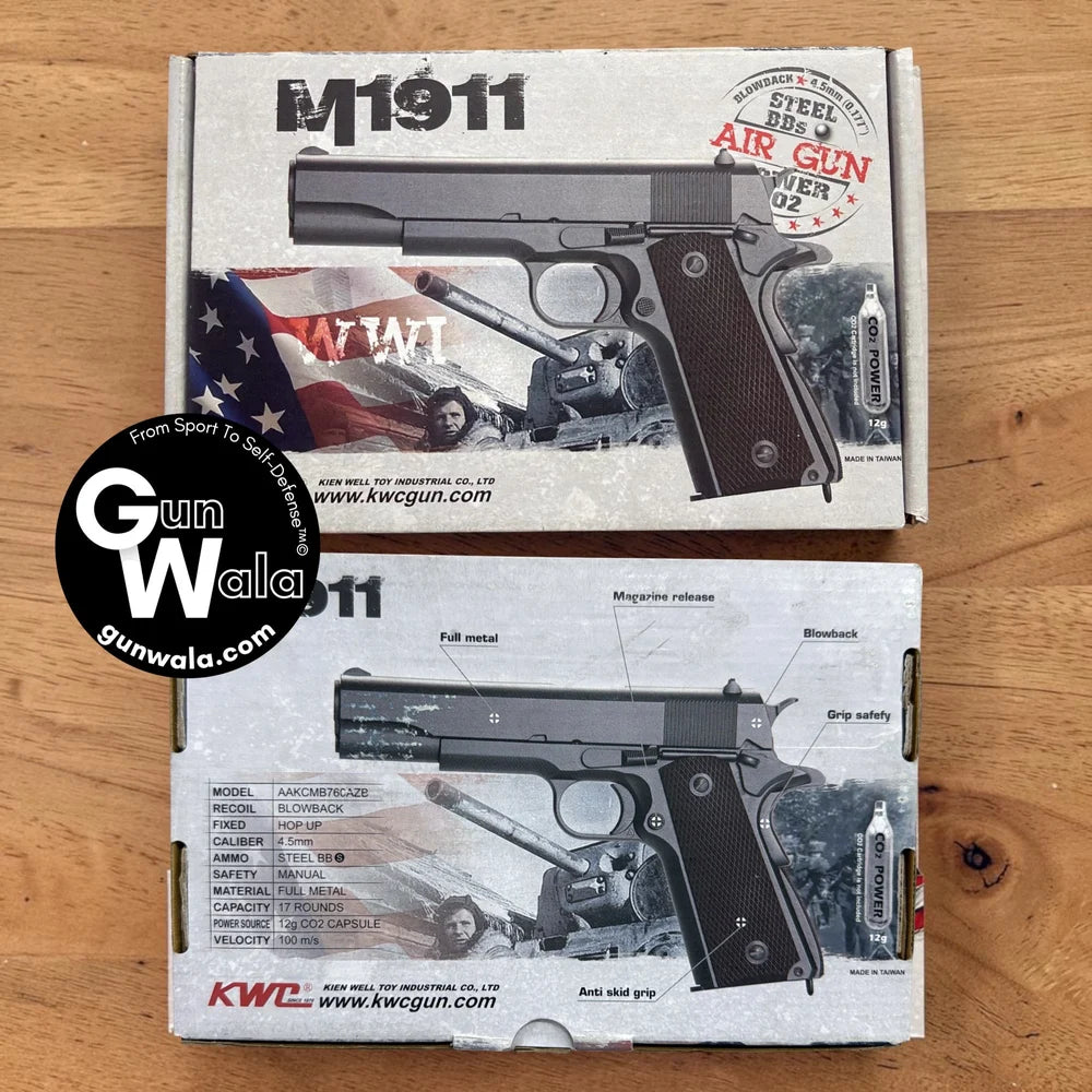 KWC M1911 Pistol (0.177 Cal.) 4.5 mm (Colt 1911)