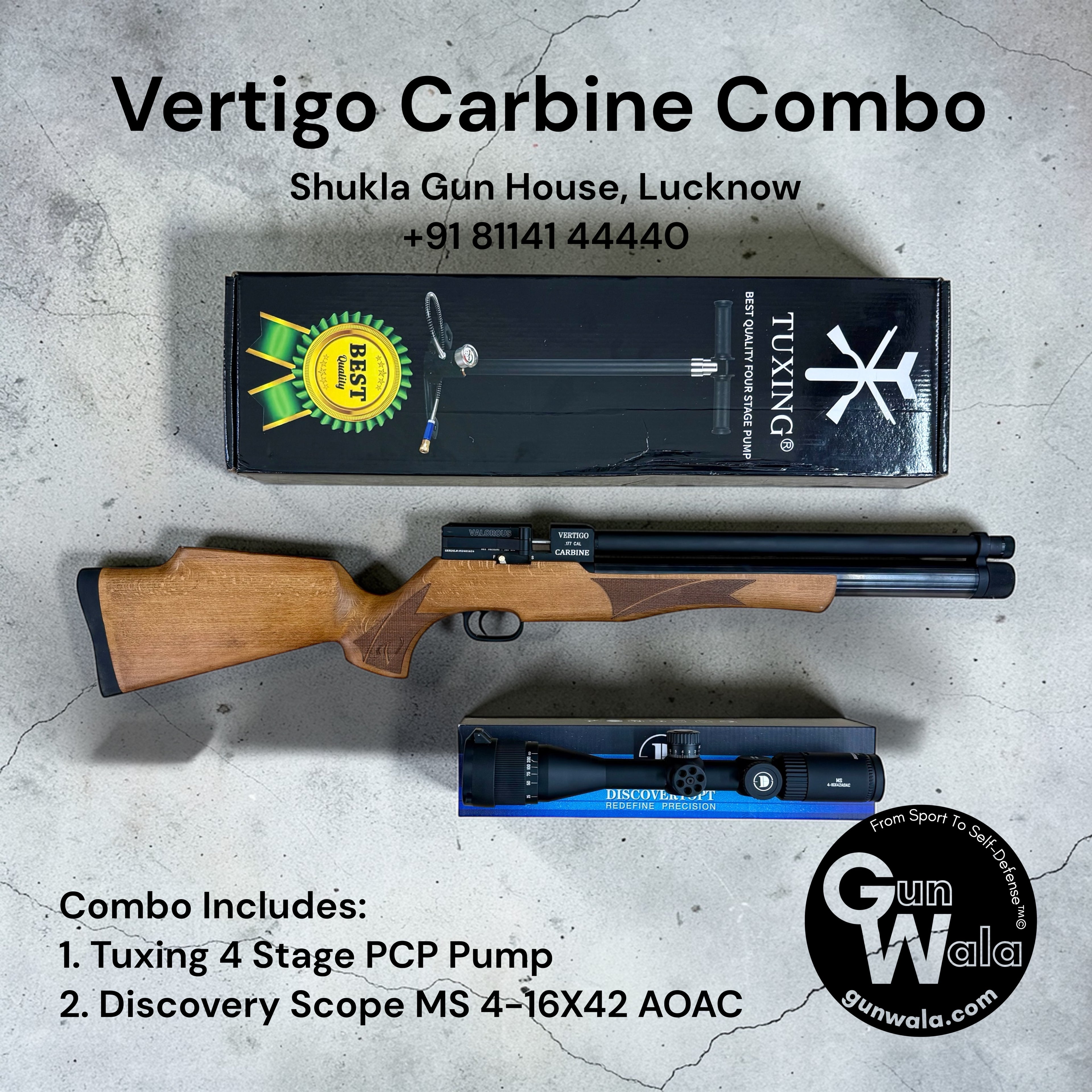 Vertigo Carbine - Side Lever